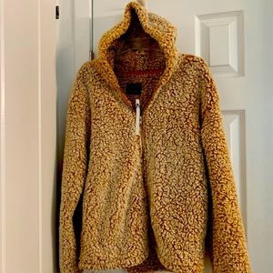 Boutique soft fuzzy coat